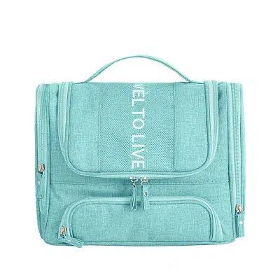 Trousse De Toilette Bleue Ciel Voyage En Avion Femme