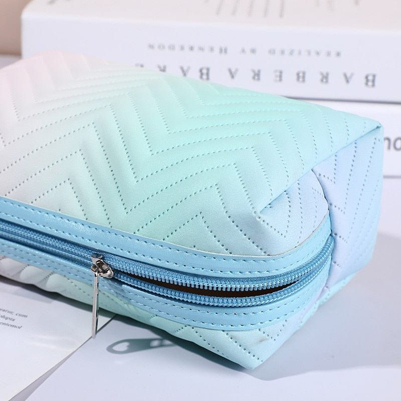 trousse de toilette fille en motif bubble