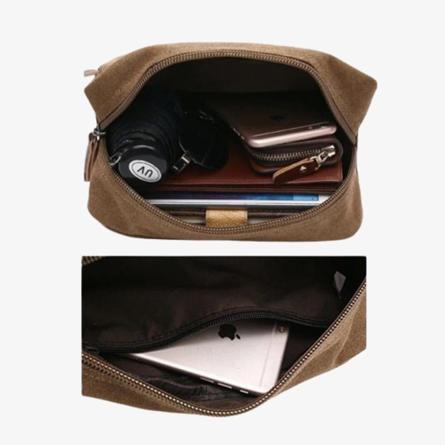 trousse de soins vintage pour homme