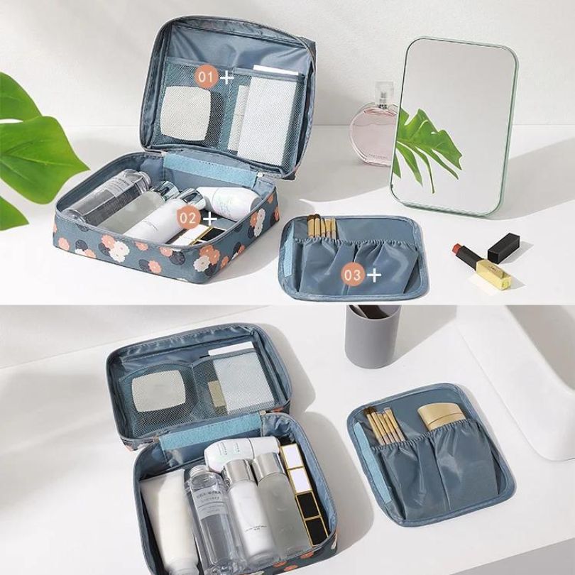 trousse de toilette en tissu écologique