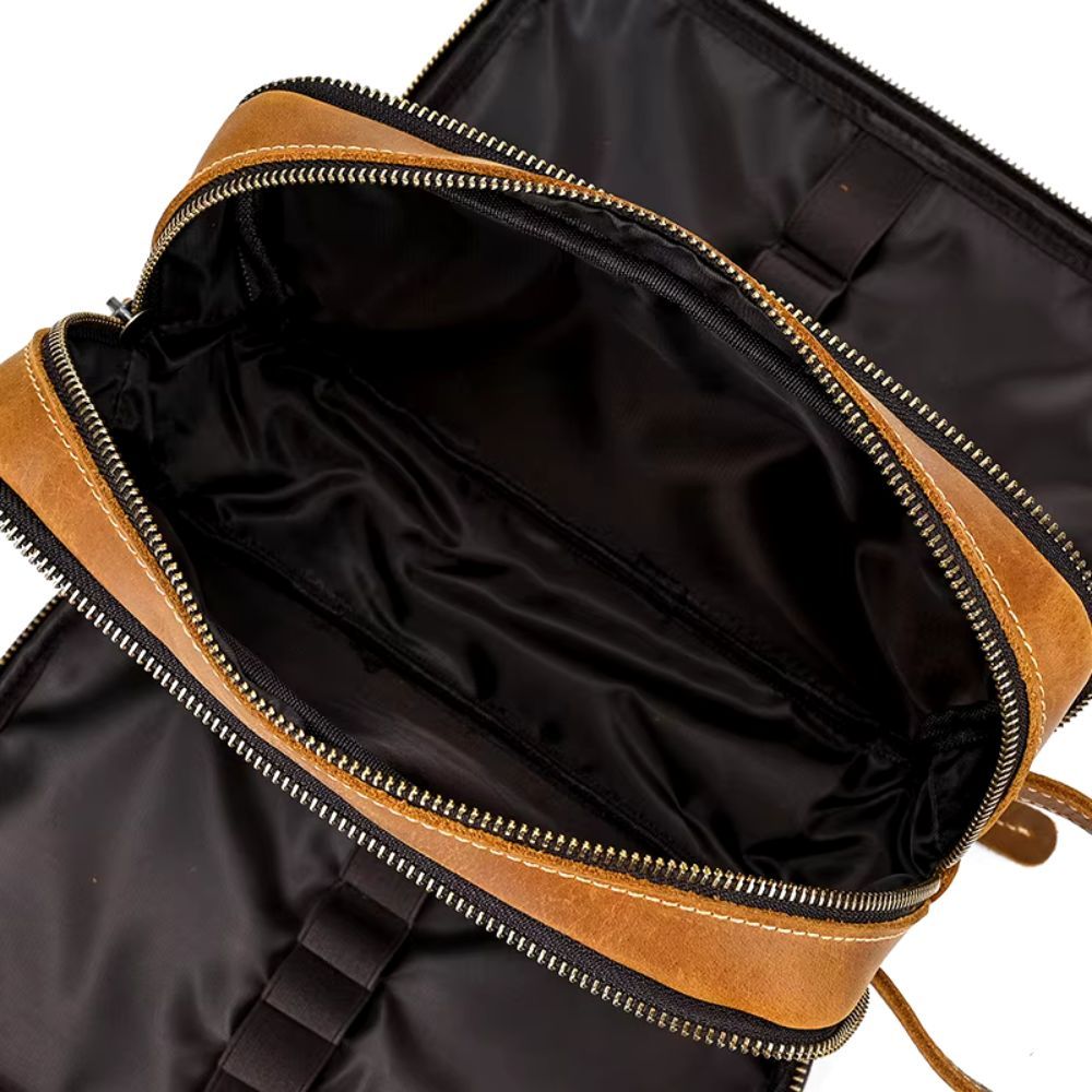 trousse de beauté en cuir pour un usage quotidien