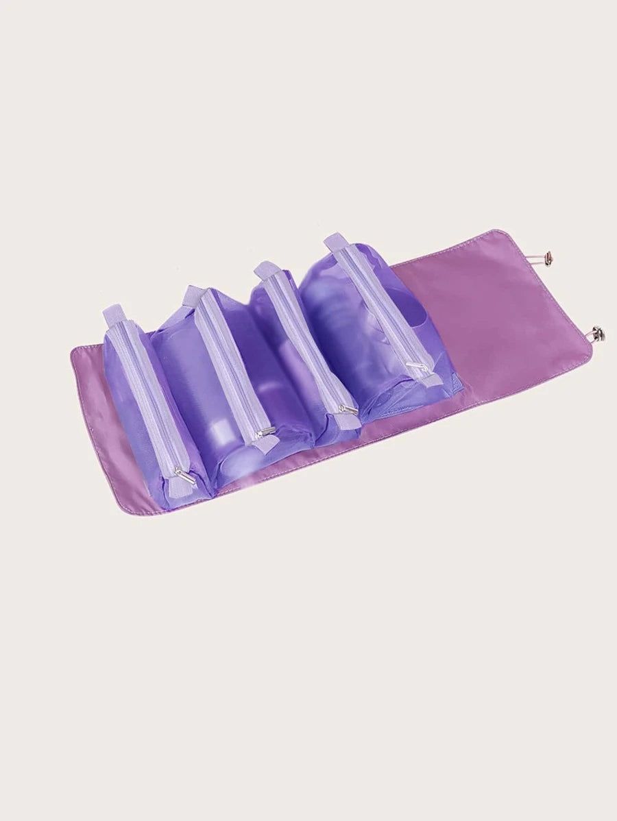 accessoire de beauté pliable violet