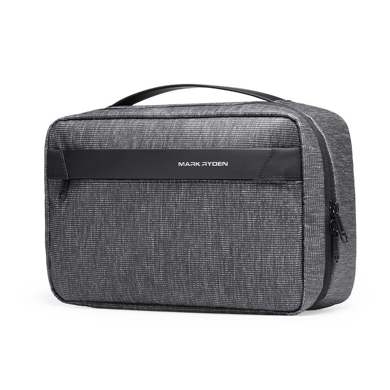 Trousse De Toilette Grise Tech Voyage Homme