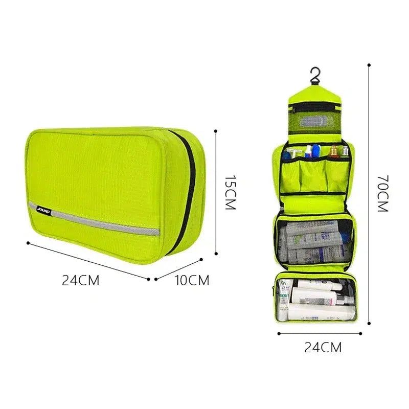 trousse de toilette jaune pour homme