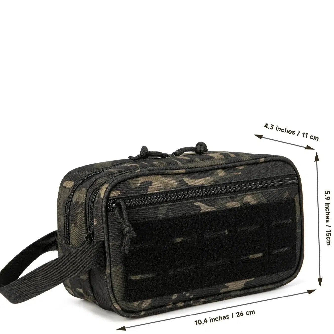 trousse de toilette camouflage militaire pour homme