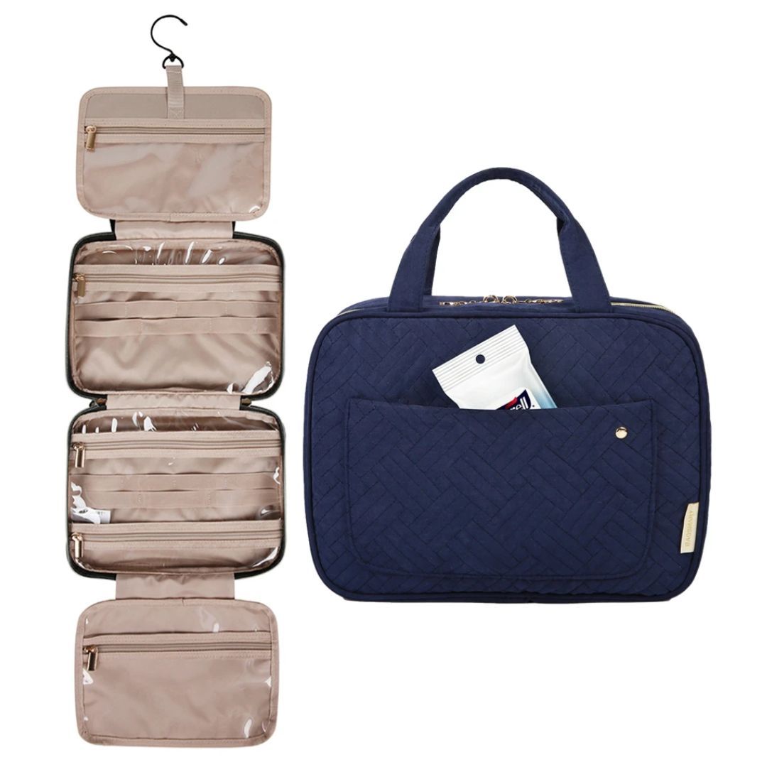 trousse de maquillage à suspendre