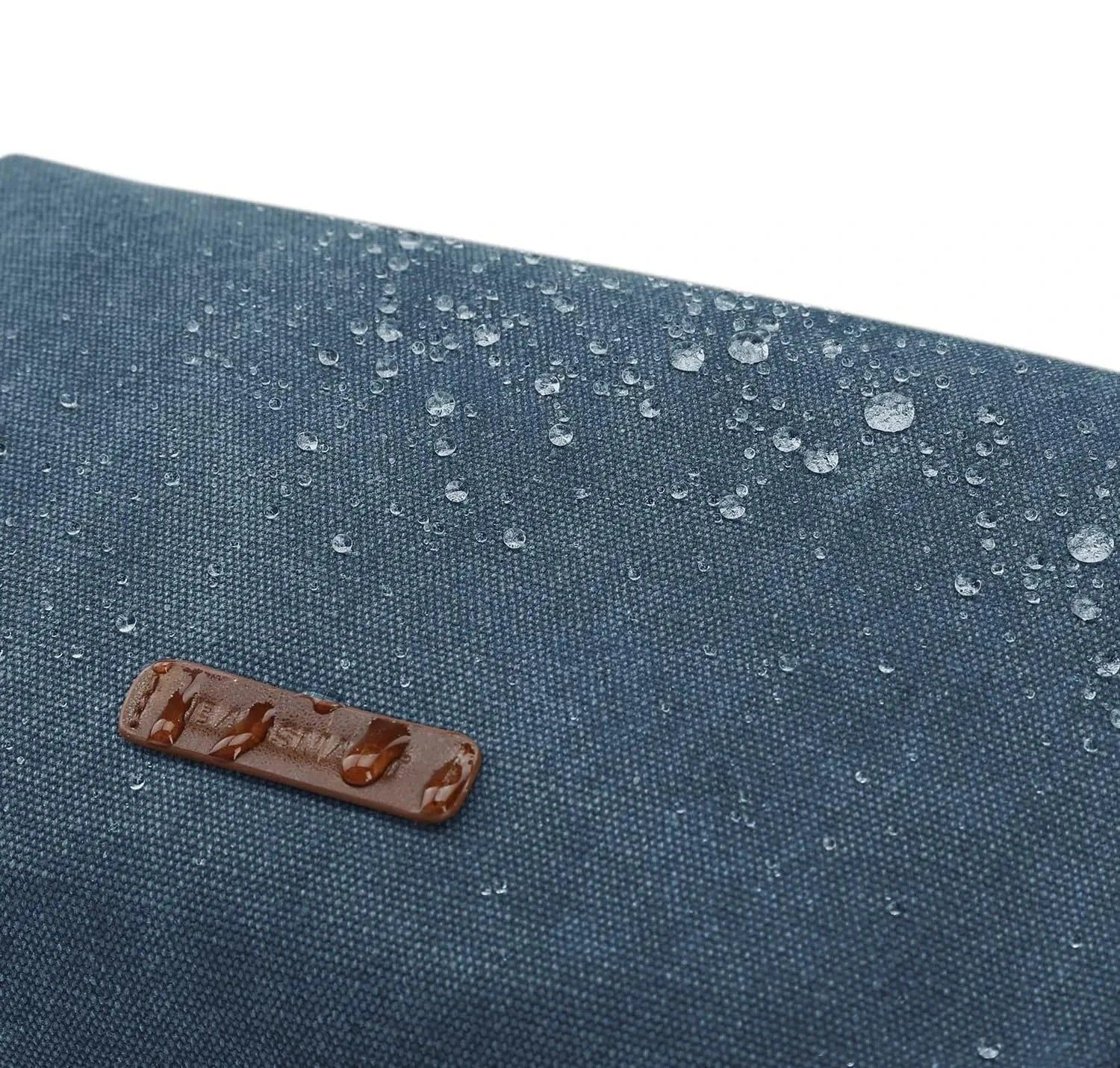 trousse de toilette bleue pour homme