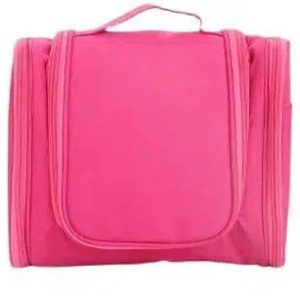 Trousse De Toilette Rose À Suspendre Avec Compartiment Voyage Femme