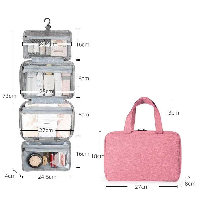 trousse de lavage suspendue avec crochet