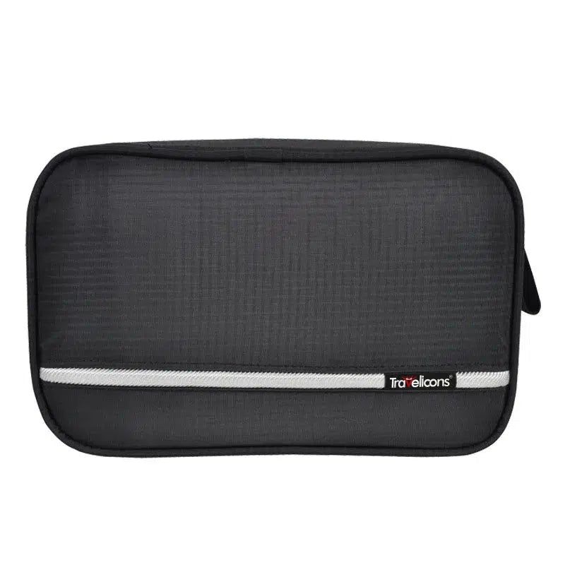 trousse de toilette noire pour homme
