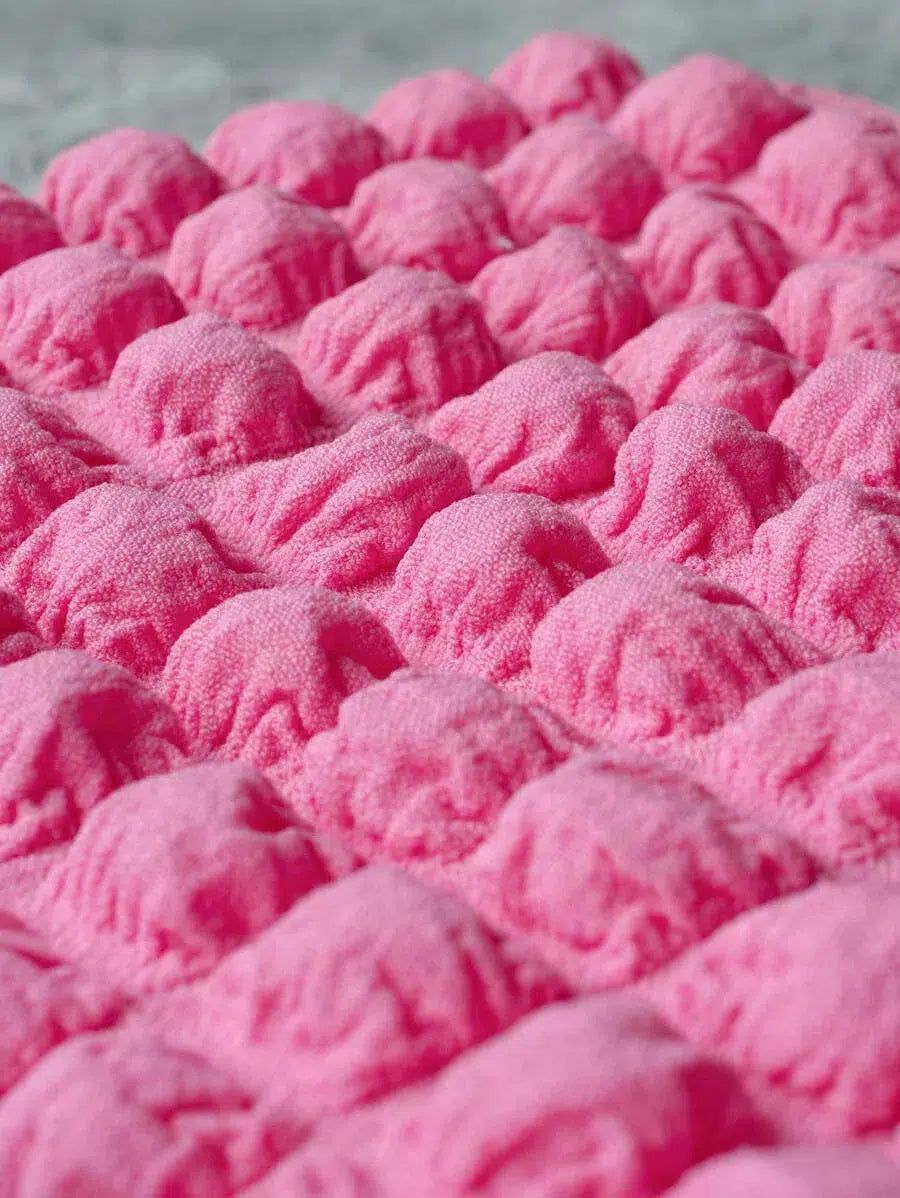 trousse cosmétique femme rose matelassée