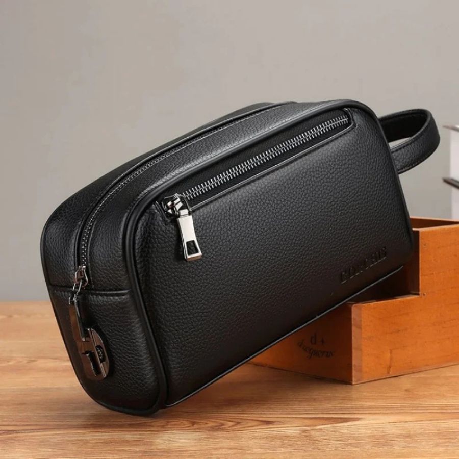 Trousse de voyage pour homme en cuir – Gorchis
