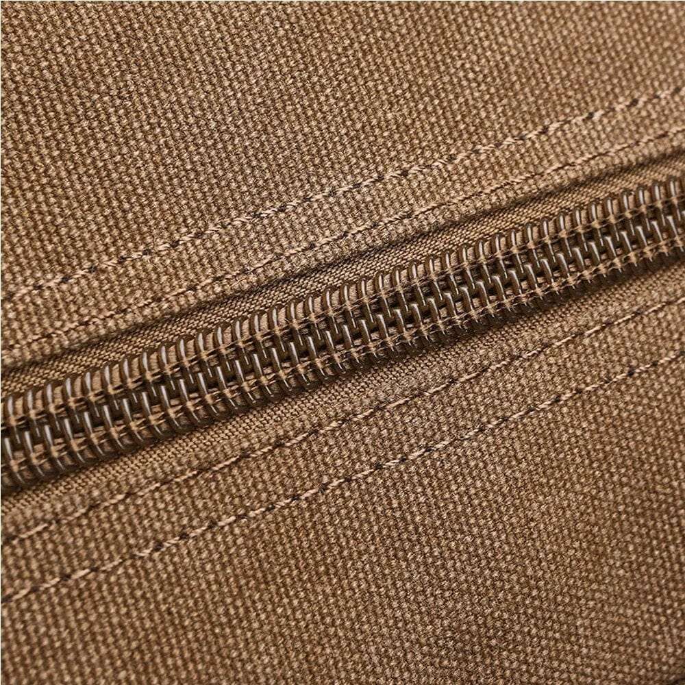 trousse de voyage en cuir vintage