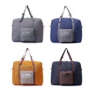 Sac de voyage pliable en tissu