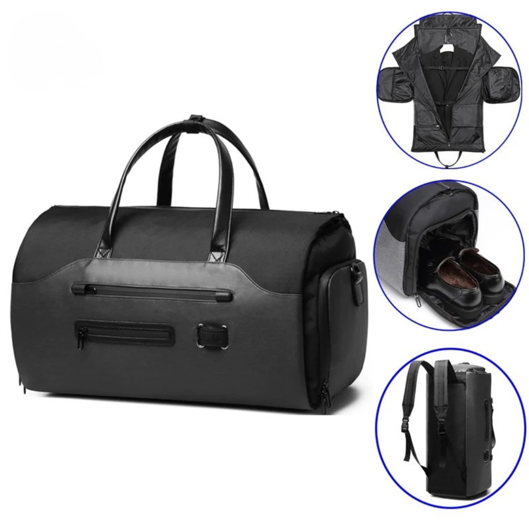 Sac de Voyage Porte-Costume Homme avec Compartiment Chaussures – Image 3