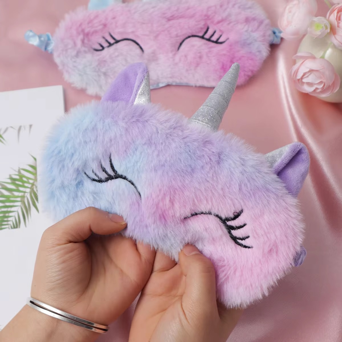 Masque de Sommeil Licorne Peluche – Image 4