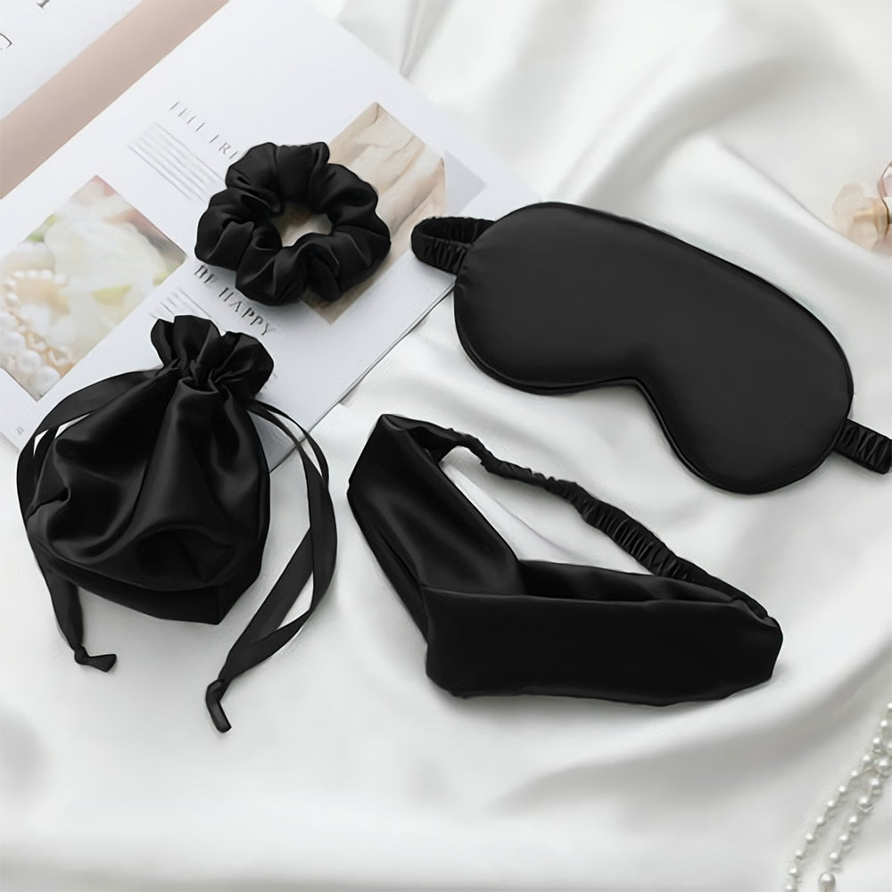 Masque de nuit doux en soie