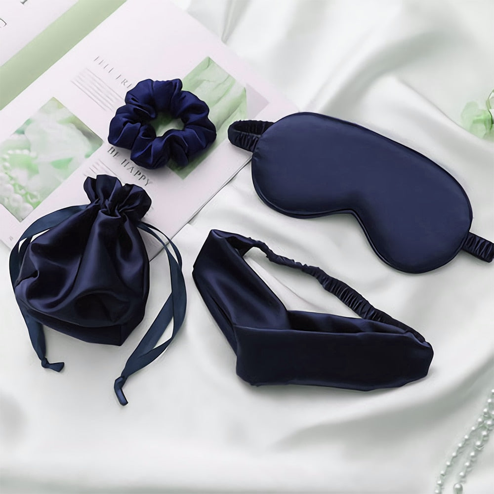 Masque de voyage en soie