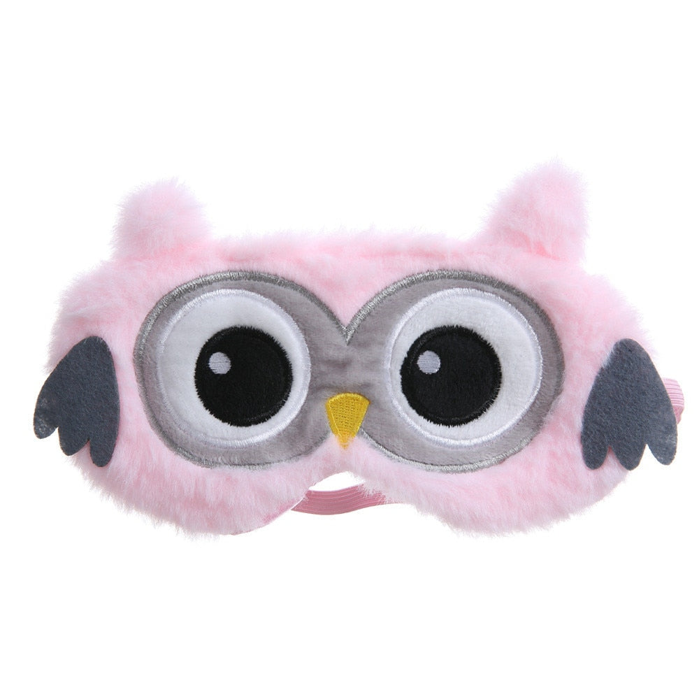 masque de nuit enfant hibou