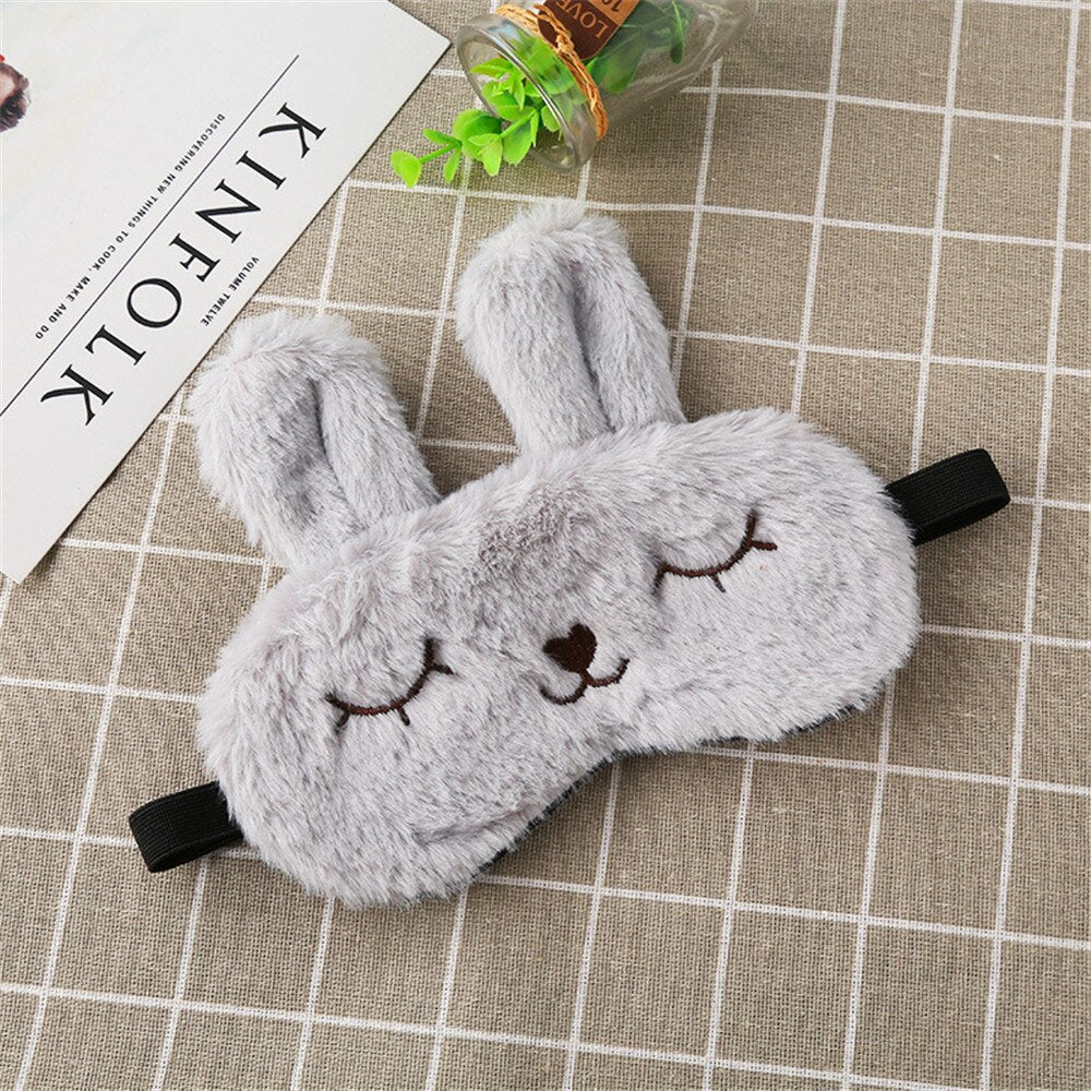 masque flanelle lapin