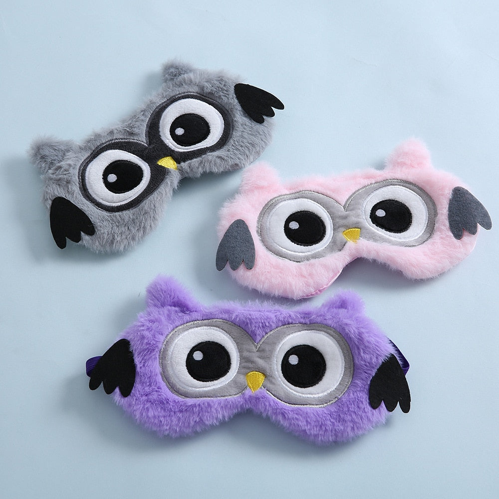 masque peluche hibou