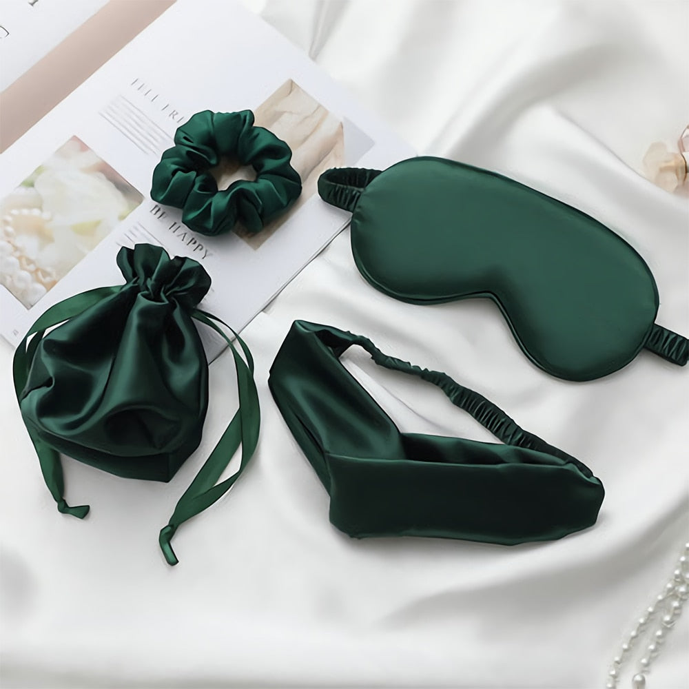 Masque de sommeil en soie