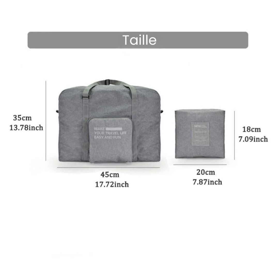 Sac de voyage pliable en tissu – Image 4