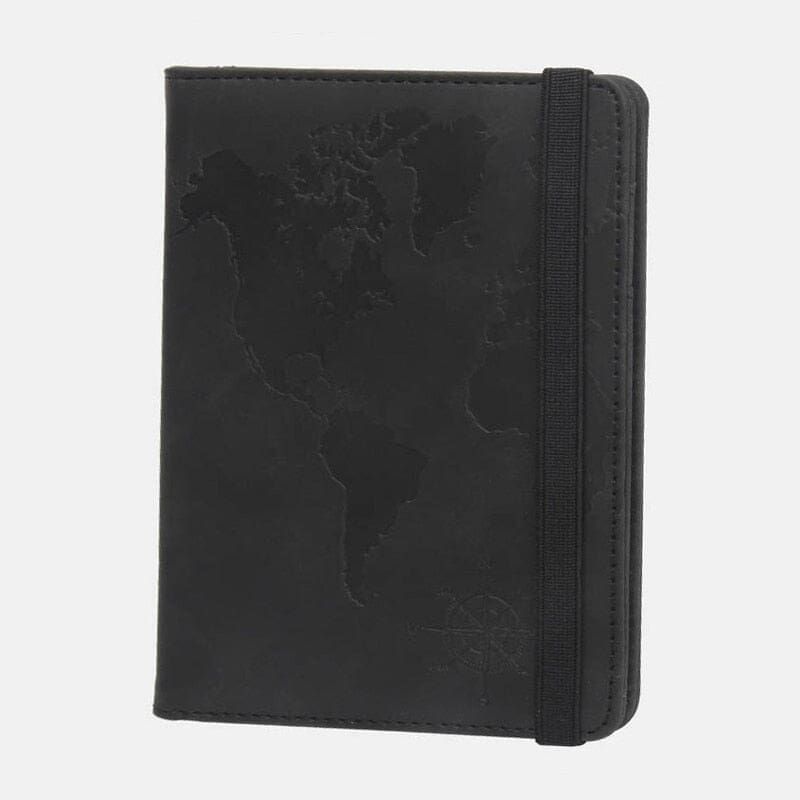 accessoire de voyage carte du monde RFID