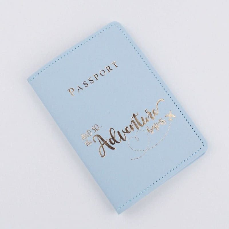 accessoire de voyage élégant pour passeport