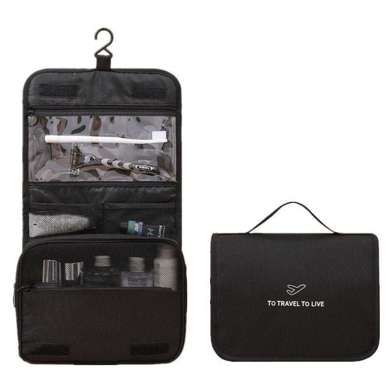 accessoire de voyage essentiel trousse de toilette