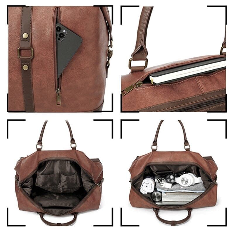 accessoire de voyage homme design vintage