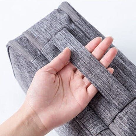 accessoire de voyage sous-vêtements gris