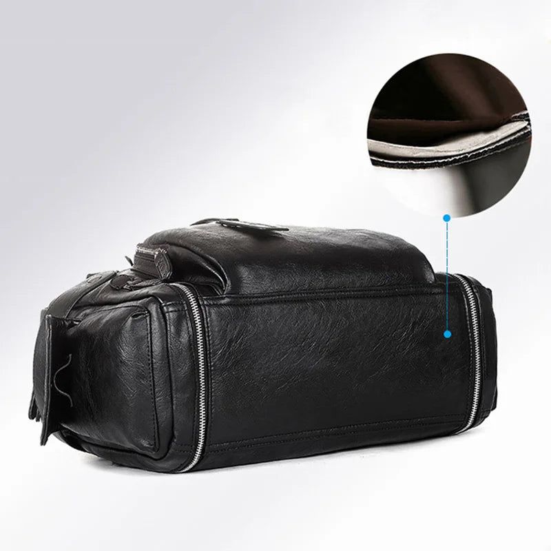 bagage à main en cuir pour homme