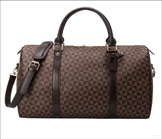 bagage en cuir élégant