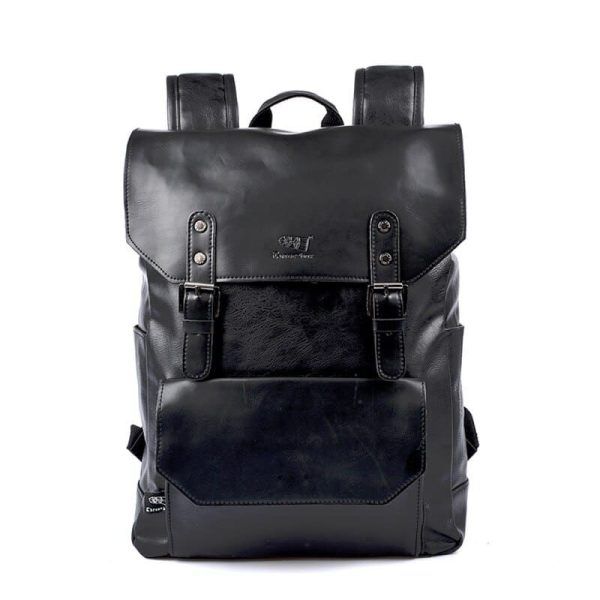 cartable vintage en simili cuir