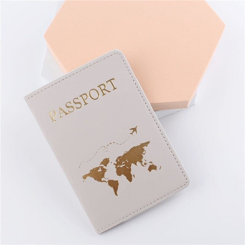 étui de passeport pour globe-trotteur