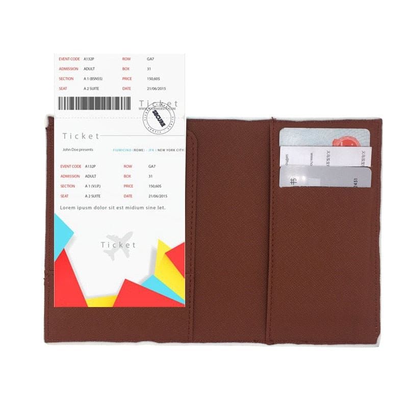 étui de passeport pour le tourisme