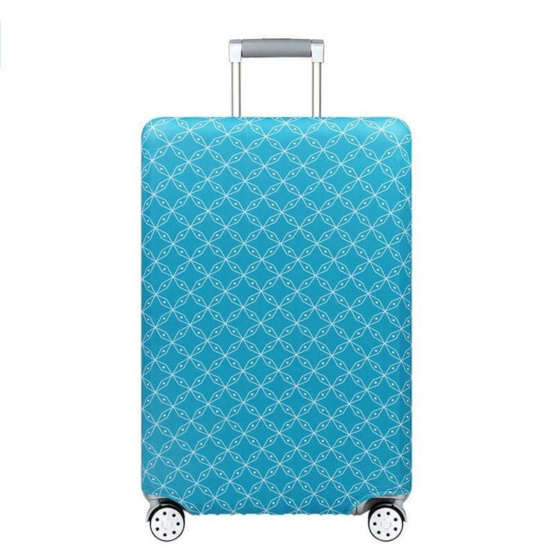 étui de valise design diamants