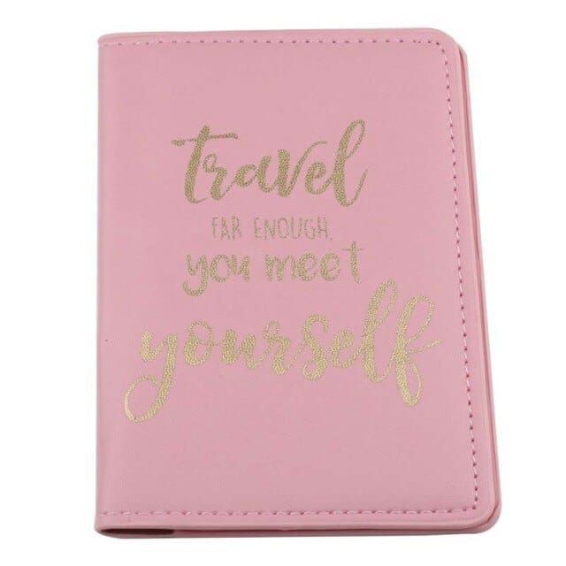 étui de voyage pour passeport Meet Yourself