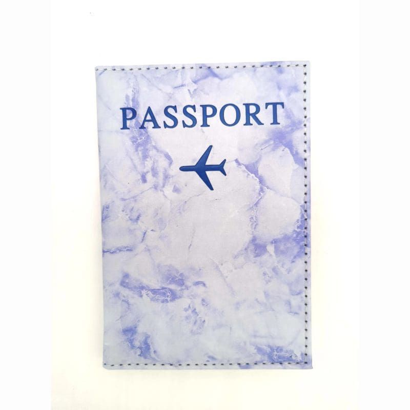 étui en marbre pour documents de voyage