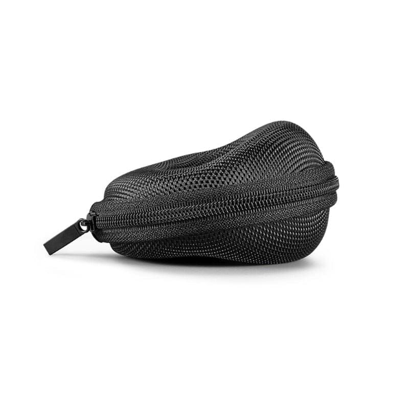étui pour montre de voyage en cuir noir