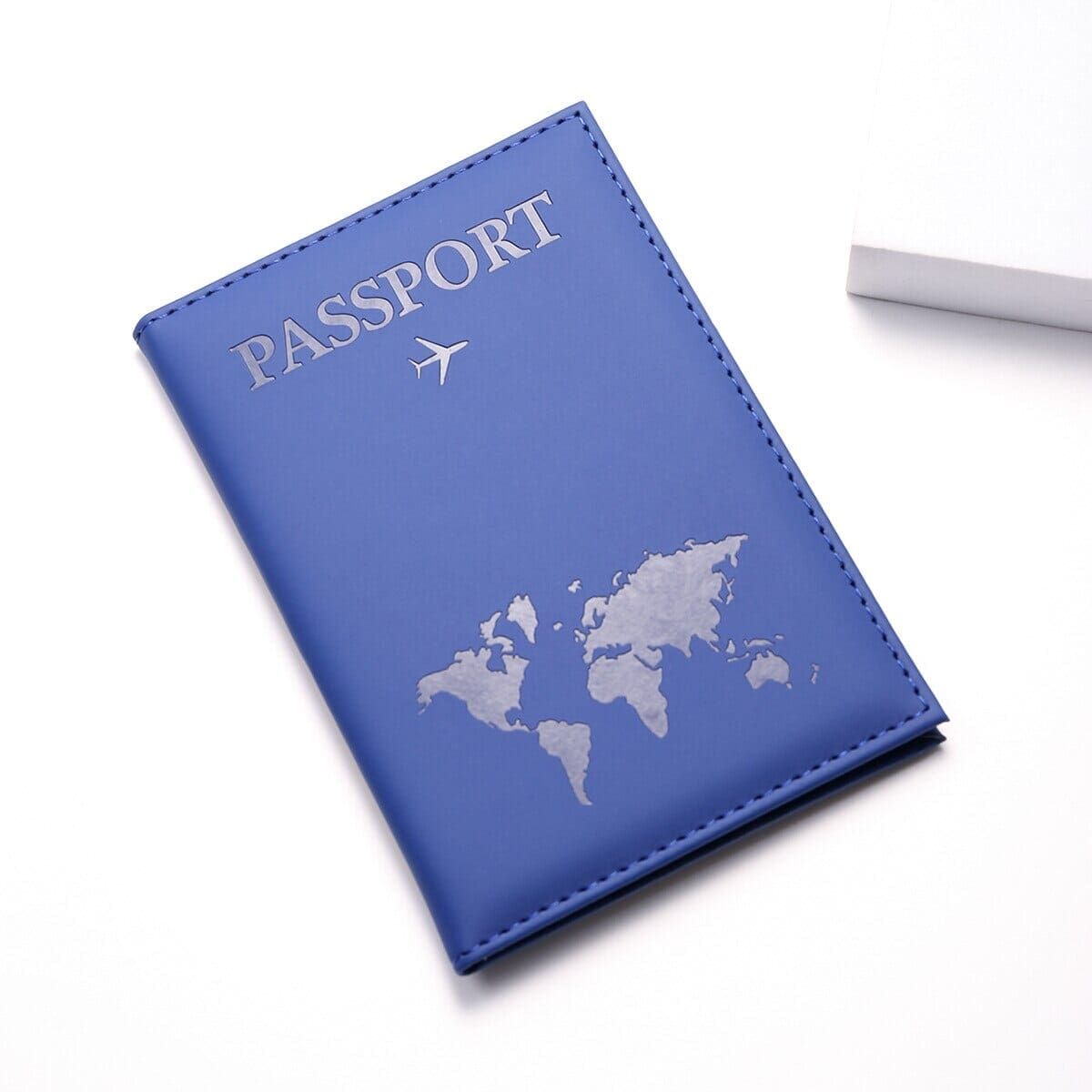 étui voyage style mappemonde