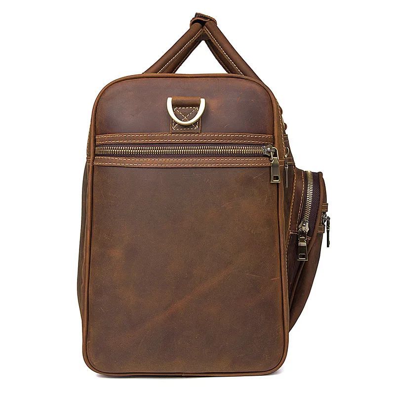 grand bagage en cuir homme