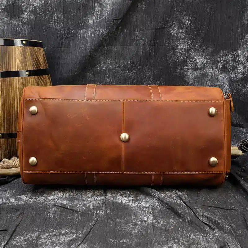 grand sac de voyage en cuir