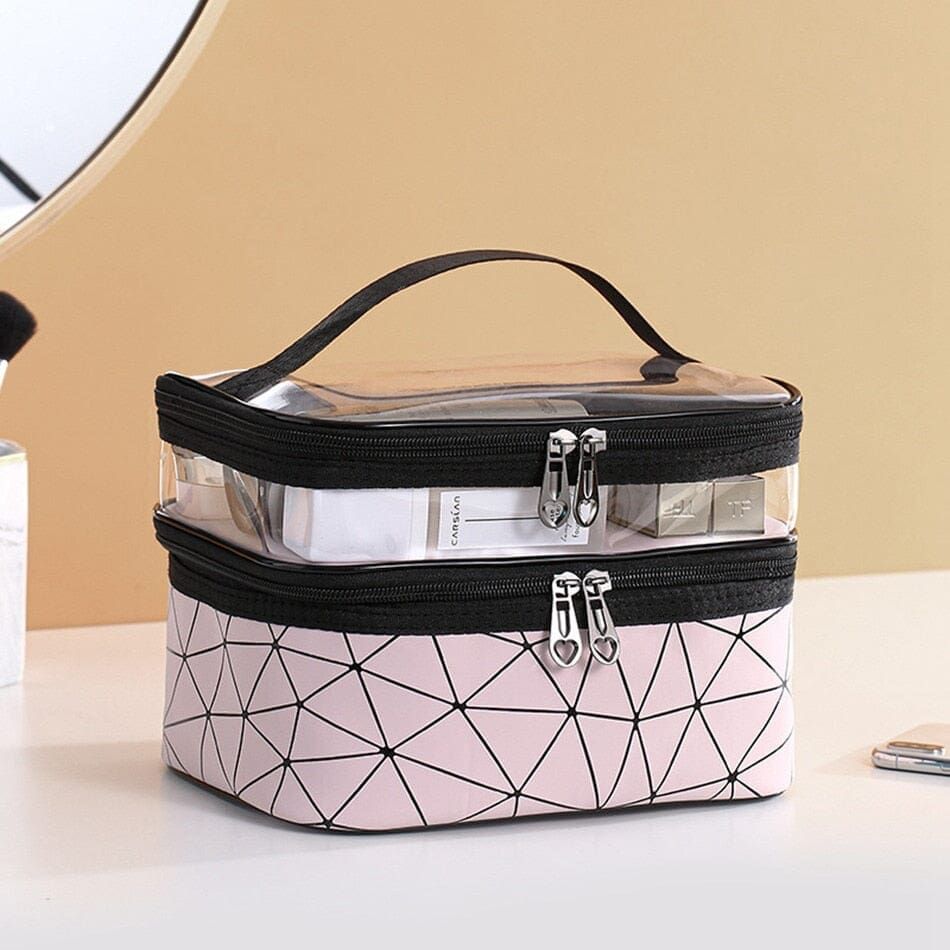 Grand Vanity de Voyage Femme Maquillage Toilette