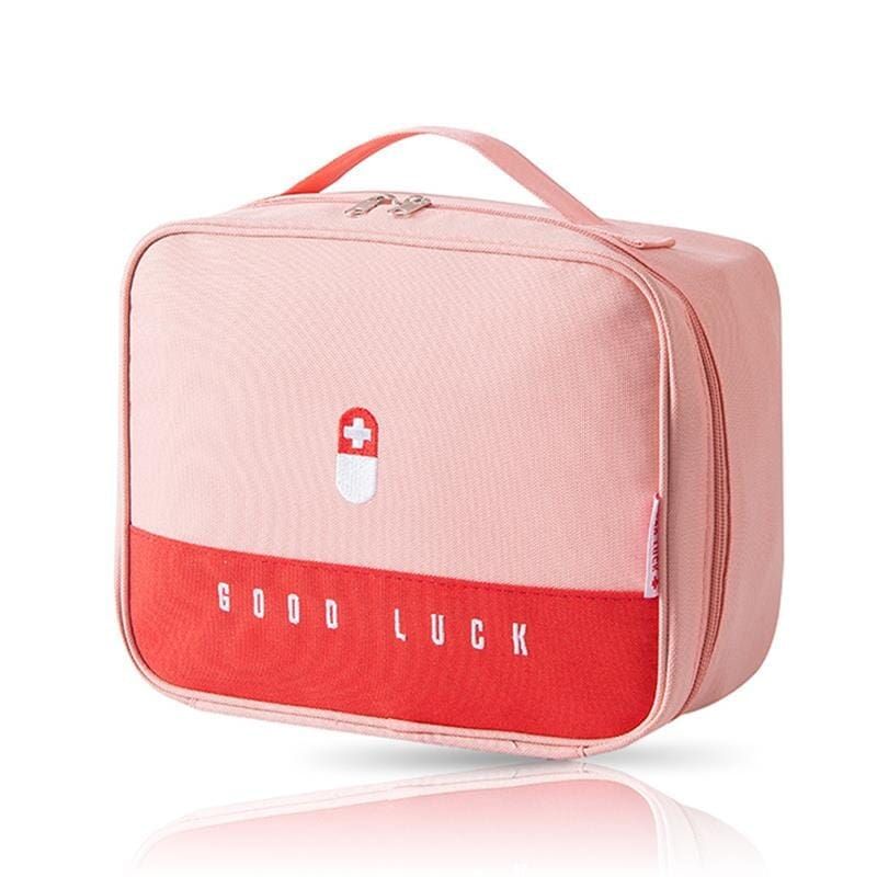 Grande Trousse à Pharmacie Voyage Vide Good Luck Rose
