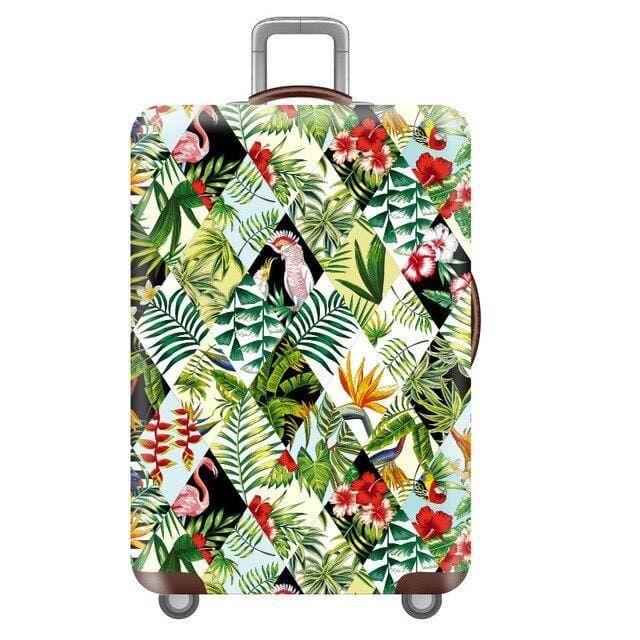 housse de valise nature art