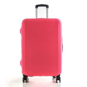 housse de valise rose