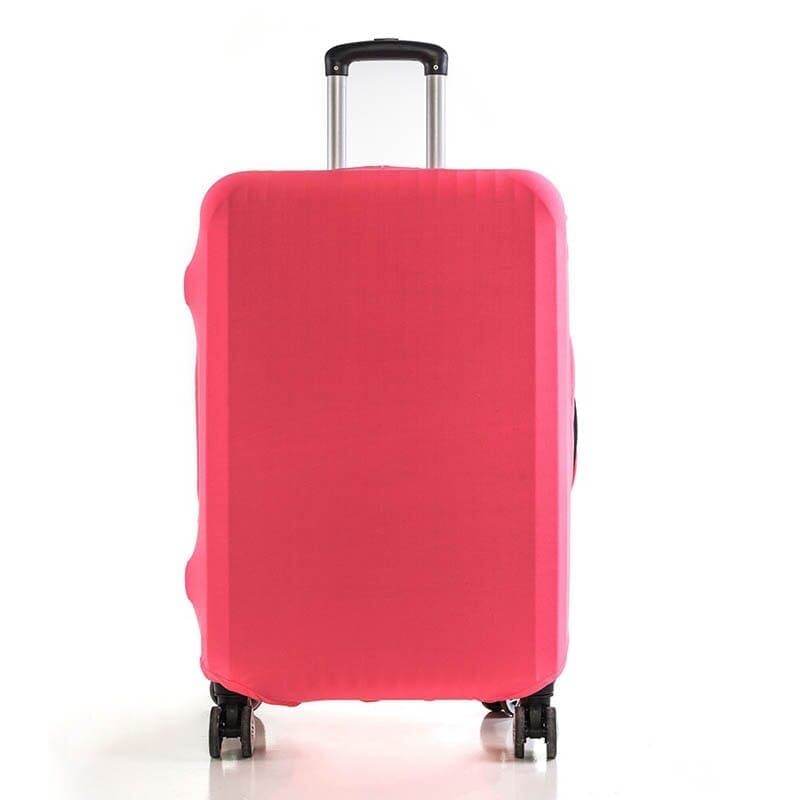 housse de valise rose