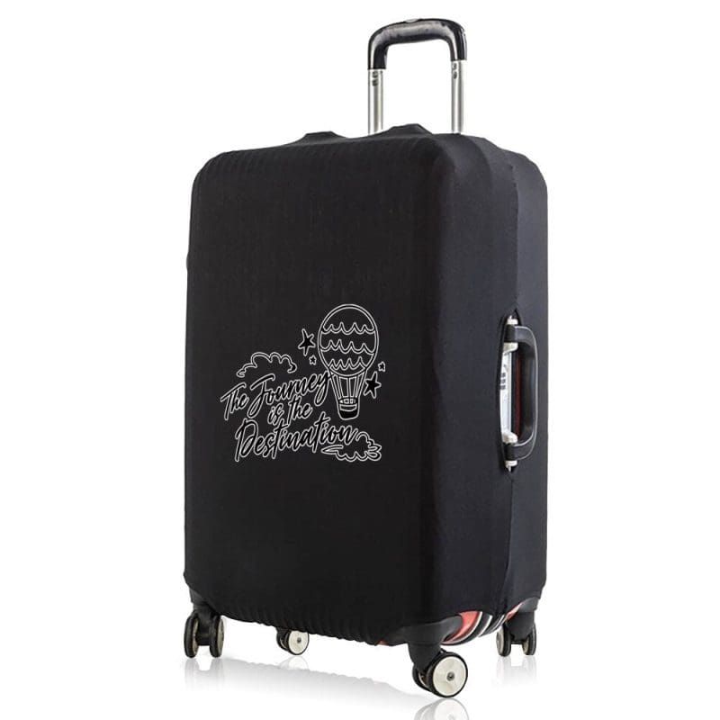 housse de valise the journey is the destination